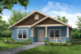 Craftsman House Plan - Cleveland 30-105 - Front Exterior 