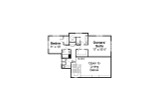 Secondary Image - Country House Plan - Carthage 30-969 - 2nd Floor Plan 