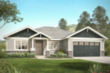 Secondary Image - Craftsman House Plan - Northampton 31-052 - Exterior 