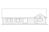 Secondary Image - Ranch House Plan - Fern View 30-766 - Rear Exterior 