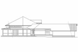 Southwest House Plan - Solano 11-005 - Left Exterior 