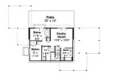 Contemporary House Plan - Buchanan 31-149 - Basement Floor Plan 