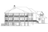 Tudor House Plan - Addison 30-795 - Rear Exterior 