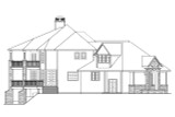 Tudor House Plan - Addison 30-795 - Left Exterior 