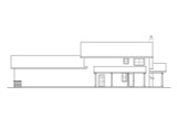 Southwest House Plan - Garage 20-350 - Rear Exterior 