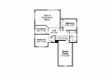 Secondary Image - Cottage House Plan - Elkhorn 30-733 - 2nd Floor Plan 