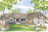 Craftsman House Plan - Grayson 30-305 - Front Exterior 