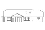 Craftsman House Plan - Grayson 30-305 - Rear Exterior 