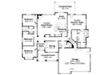 Craftsman House Plan - Grayson 30-305 - 1st Floor Plan 