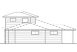 Prairie House Plan - Larkview 31-057 - Right Exterior 