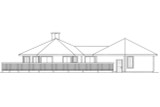 Contemporary House Plan - Encino 10-016 - Left Exterior 