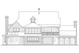 Mountain Rustic House Plan - Petersfield 30-542 - Rear Exterior 