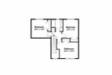 Secondary Image - Traditional House Plan - Wethersfield 30-702 - 2nd Floor Plan 