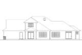 Traditional House Plan - Bloomsburg 30-667 - Rear Exterior 