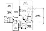 Traditional House Plan - Bloomsburg 30-667 - 1st Floor Plan 