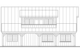 Craftsman House Plan - 20-119 - Left Exterior 