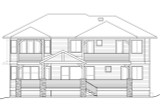 Mediterranean House Plan - Summerdale 31-013 - Rear Exterior 