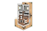 Logsden 3D First Floor Plan - 1st Floor Plan 