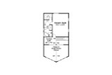 A-Frame House Plan - Logsden 31-075 - 2nd Floor Plan 