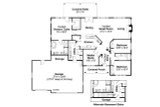 Prairie House Plan - Heartshaven 10-525 - 1st Floor Plan 