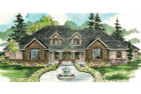 Classic House Plan - Laurelwood 30-722 - Front Exterior 