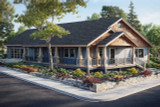 Craftsman House Plan - Karsten 30-590 - Front Exterior 