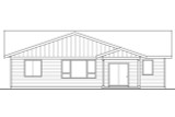 Secondary Image - Cottage House Plan - Siuslaw 31-065 - Rear Exterior 