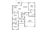 Cottage House Plan - Siuslaw 31-065 - 1st Floor Plan 