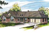 Ranch House Plan - Camrose 10-007 - Front Exterior 