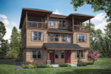 Traditional House Plan - Dalian 60-050 - Front Exterior 