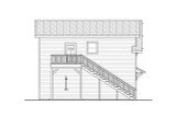 Traditional House Plan - 20-384 - Left Exterior 