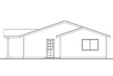 Secondary Image - Cottage House Plan - Lindley 30-546 - Rear Exterior 