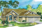 Tuscan House Plan - Mansura 30-188 - Front Exterior 