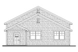Prairie House Plan - 20-042 - Right Exterior 