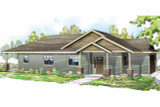 Ranch House Plan - Hopewell 30-793 - Exterior 