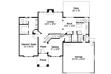 Traditional House Plan - Coleridge 30-251 - 1st Floor Plan 