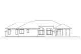 Secondary Image - Southwest House Plan - Stratton 31-184 - Rear Exterior 