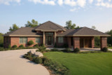 Southern House Plan - Alder Springs 10-549 - Front Exterior 