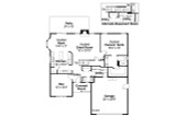 Country House Plan - Radbourne 30-562 - 1st Floor Plan 