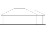 Secondary Image - Prairie House Plan - 20-081 - Rear Exterior 