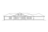 Secondary Image - Mediterranean House Plan - Chino 31-274 - Rear Exterior 
