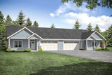 Cottage House Plan - Dewberry 60-052 - Front Exterior 