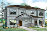 Country House Plan - Parkridge 60-035 - Front Exterior 