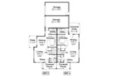 Country House Plan - Parkridge 60-035 - 1st Floor Plan 