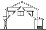 Saltbox House Plan - Adkins 30-197 - Left Exterior 