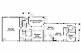 Contemporary House Plan - Goldenheart 10-580 - 1st Floor Plan 