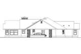 Southwest House Plan - Burnside 30-657 - Right Exterior 
