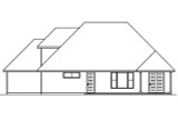 Country House Plan - Whitehaven 30-431 - Rear Exterior 