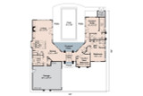 Mediterranean House Plan - Jacobsen 30-397 - 1st Floor Plan 