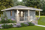 The Larch Cottage is an Elegant Prairie-Style ADU Retreat The Larch Cottage is an Elegant Prairie-Style ADU Retreat